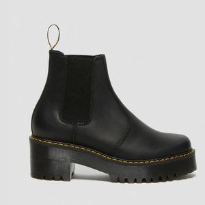 DR. MARTENS ROMETTY WYOMING LEATHER PLATFORM CHELSEA BOOTS